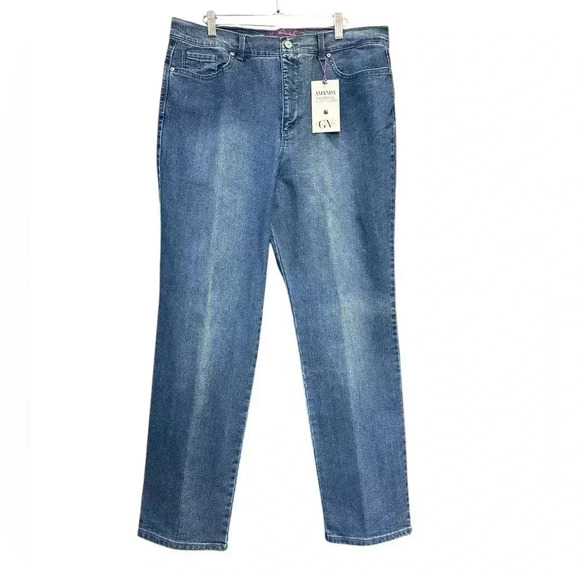 Gloria Vanderbilt Amanda Women’s Jean Size 16 - Picture 1 of 4
